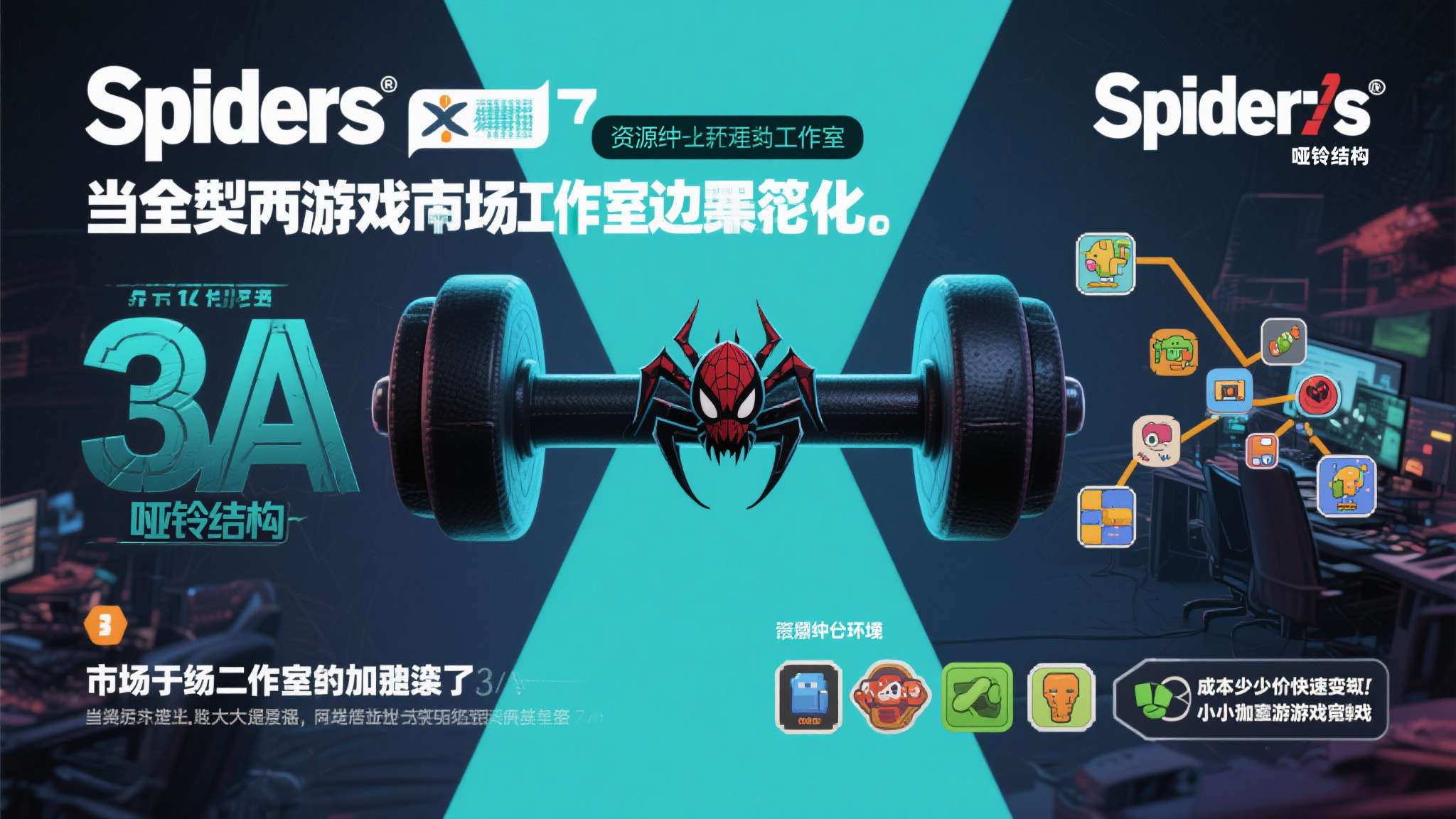 法国游戏业寒冬:《贪婪之秋》开发商Spiders确认倒闭 市场两极分化加速了中型工作室的边缘化。 当前的游戏市场呈现出典型的"哑铃结构":